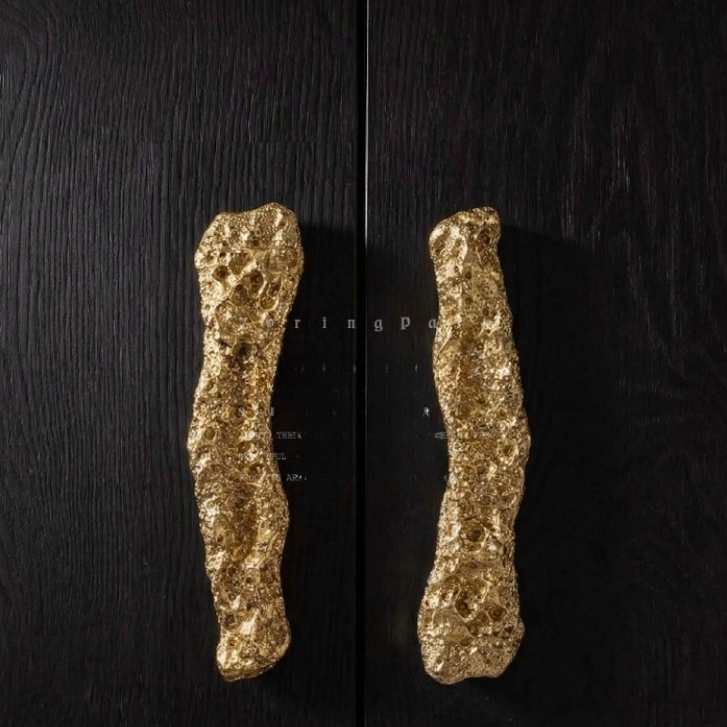 Unique Furniture Hardware Pulls - Messing-Aluminium-Schrankbeschläge, Einzigartiger Schubladen- und Türgriff, Möbelbeschläge