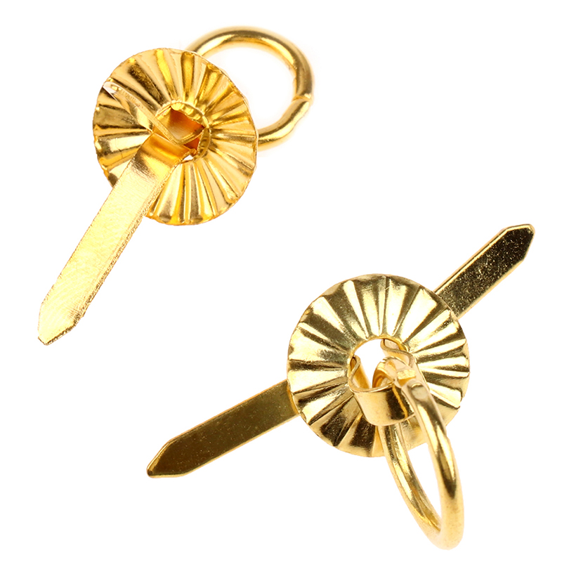 Furniture Hardware Accessories - 4 stücke 1/12 Hardware Goldene Metall