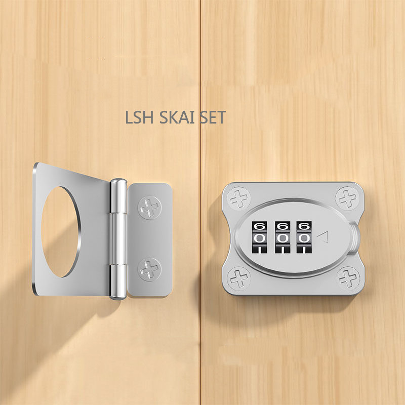 Furniture Hardware Accessories - 1 Stück Innen-Sicherheits-Passwortschloss für Schubladen, Büro-Aktenschrank-Türschloss,