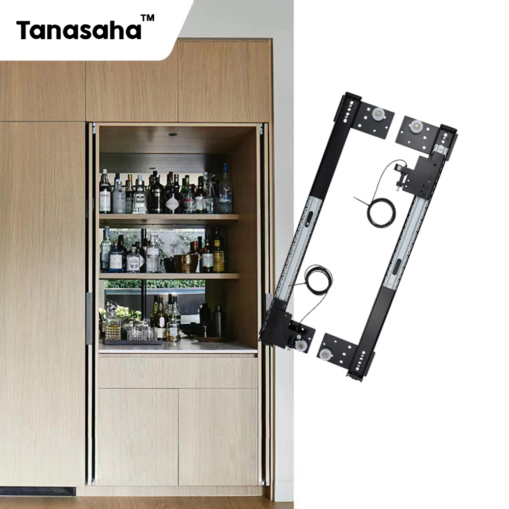 Furniture Hardware Hinges - Verstecktes Türschienensystem für Kleiderschränke mit Schwingtür
