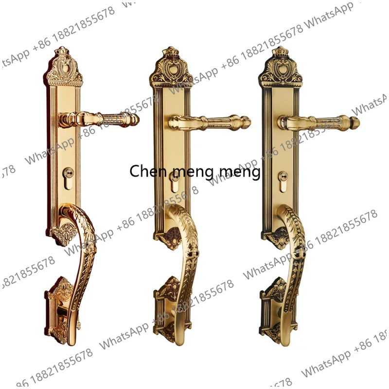 Furniture Hardware Accessories - Luxuriöses Europäisches Villa-Türschloss, Sicherheits-Hoteltürschloss, Doppelt Öffnendes