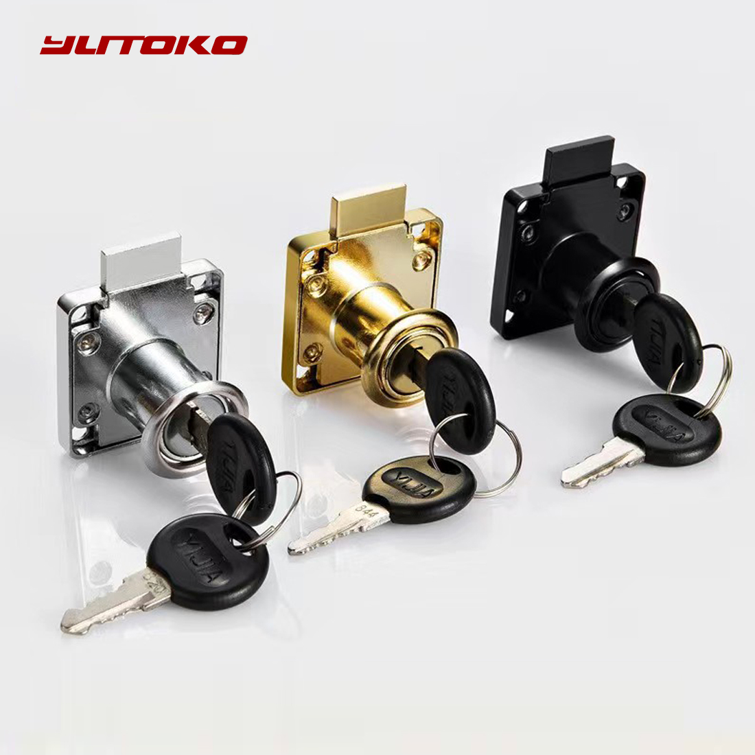 Furniture Hardware Manufacturers - Yutoko Hochwertiges Schreibtisch-Schubladenschloss, Kleiderschrankschlösser, Schrankschlösser, Möbel-Nockenschlösser