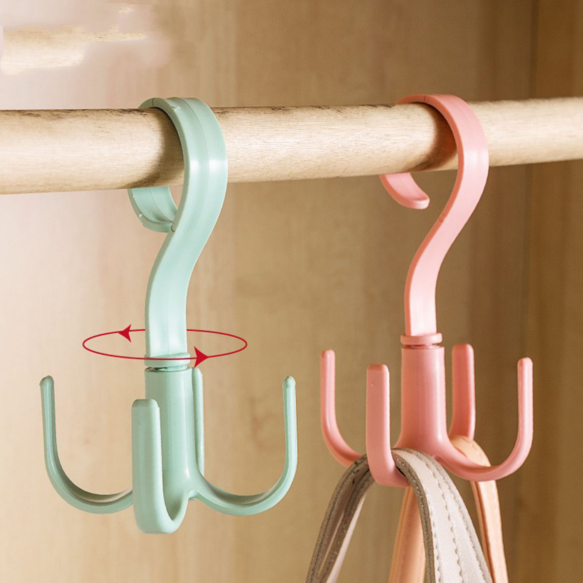 Furniture Hardware Accessories - 3PCS Kreative Multifunktionale Drehbare Vier Klaue