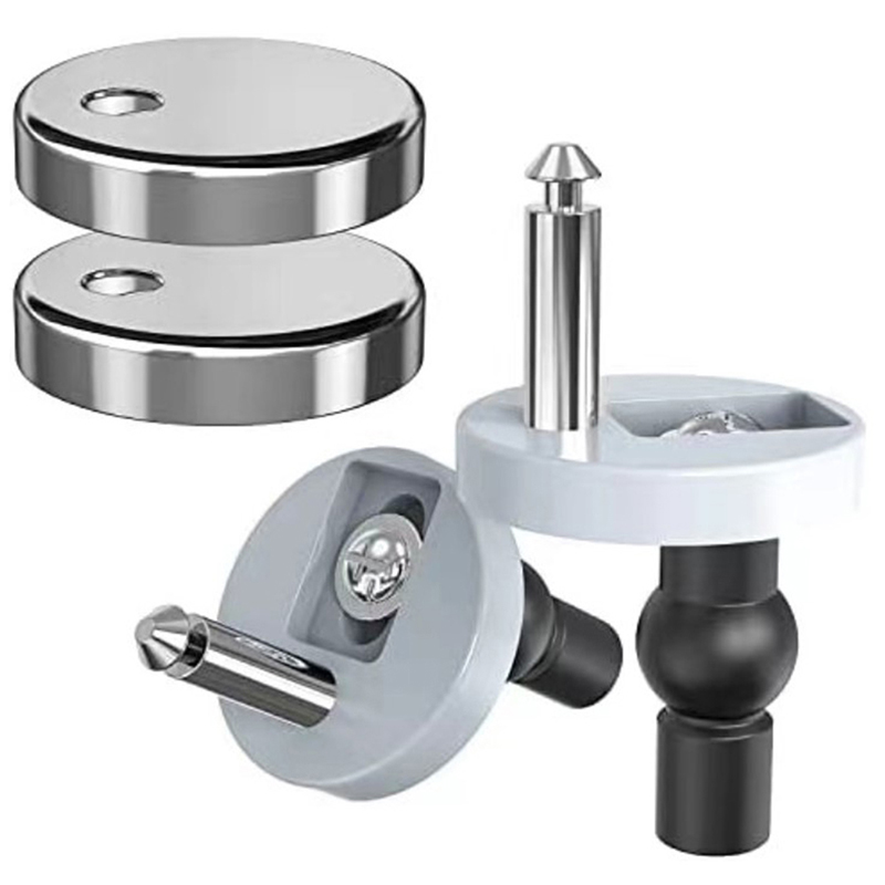 Furniture Hardware Hinges - 2 Stück WC-Sitzscharniere, oben befestigte Scharniere,