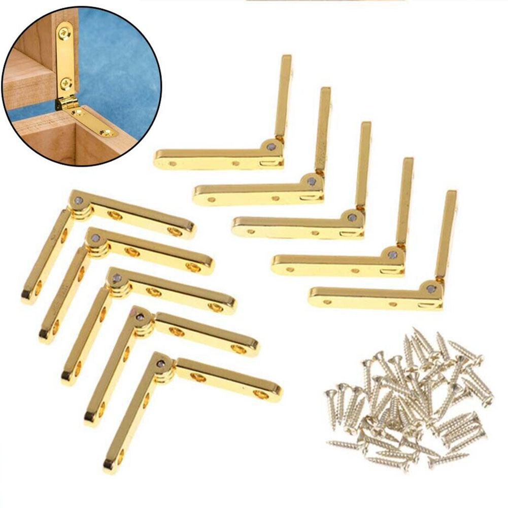 Furniture Hardware And Fittings - 10 stücke Holzkiste Scharnier Geschenk Schmucke