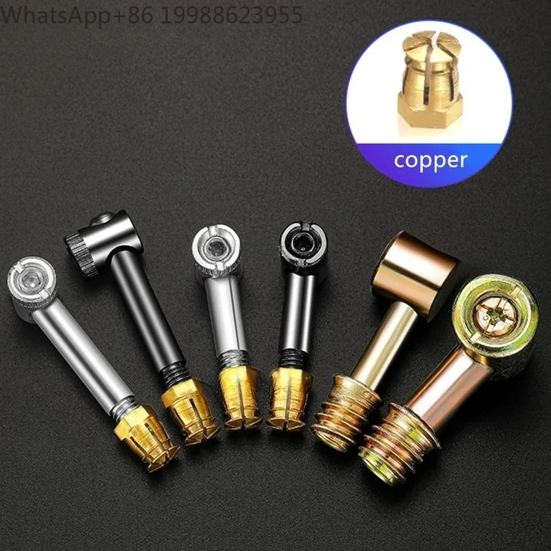 Furniture Hardware Cam Lock - 20er-Set Verstärkte Vier-in-Eins-Möbelverbinder, Dübelverbinder, Nockenverschluss, Verbindungsschraube,