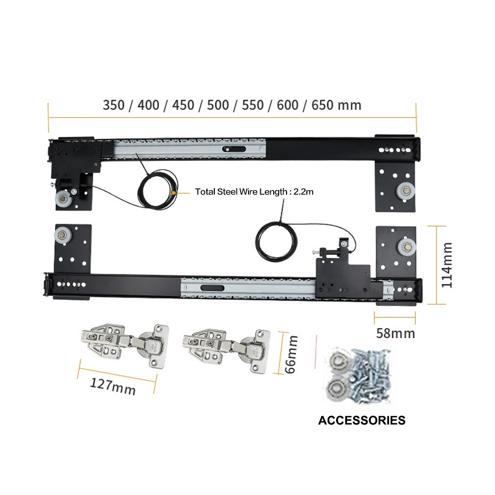 Verstecktes Türschienensystem  – Furniture Hardware Hinges Bewertung und Preis