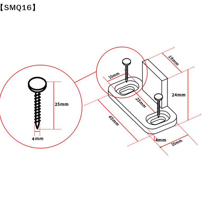 2 Stück verschiebbare Bodenfüh – Furniture Hardware Accessories Bewertung und Preis