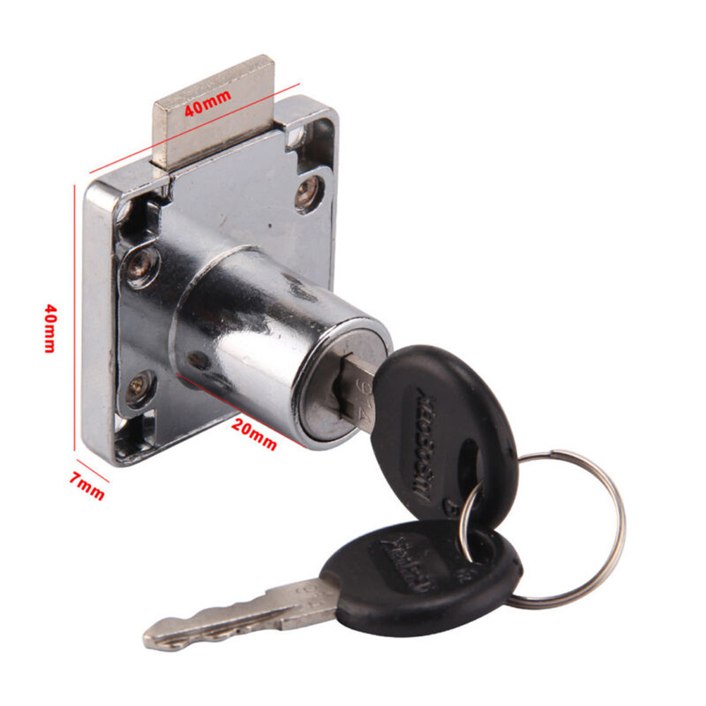 2 Stück Schrankschlösser mit 4 – Furniture Hardware Cam Lock Bewertung und Preis