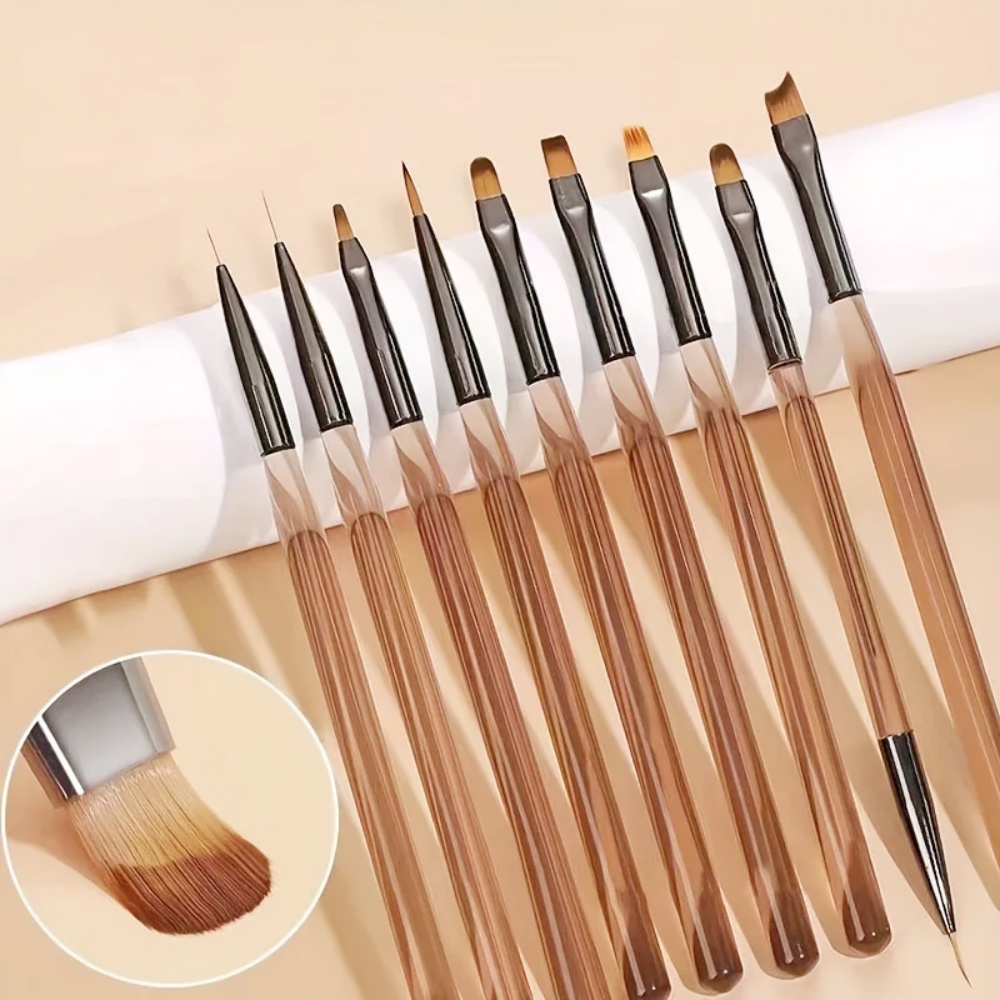 9PCS Nagel Pinsel für Nail art – Furniture Hardware Nails Bewertung und Preis
