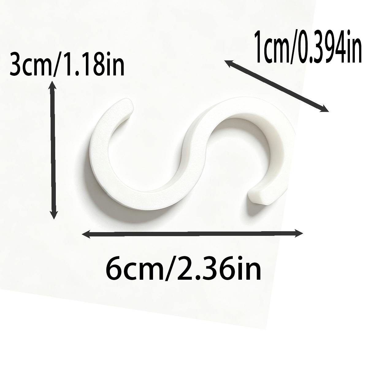 Weiße 5-teilige S-förmige Hake – Furniture Hardware Accessories Bewertung und Preis